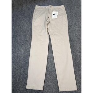 Perk Pants Mens 32x32 Beige Feel Good Chinos Slim Fit Stretch Casual Wear